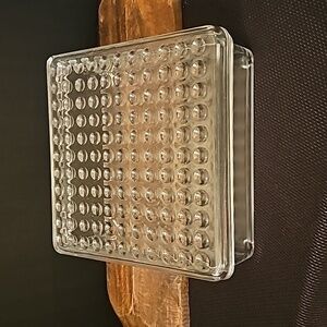 IKEA Glass Stackable Storage Box